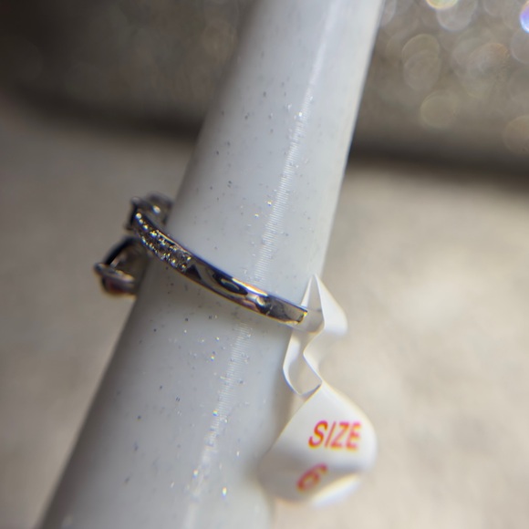 NWT BP rhodium plating ring THE OPEN FLAME size 6 - Picture 3 of 5